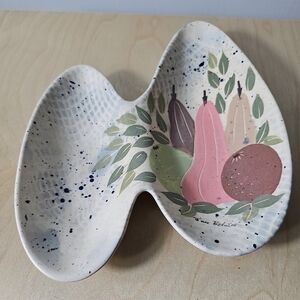 Marc Bellaire Ceramic Pottery Still Life art Bowl